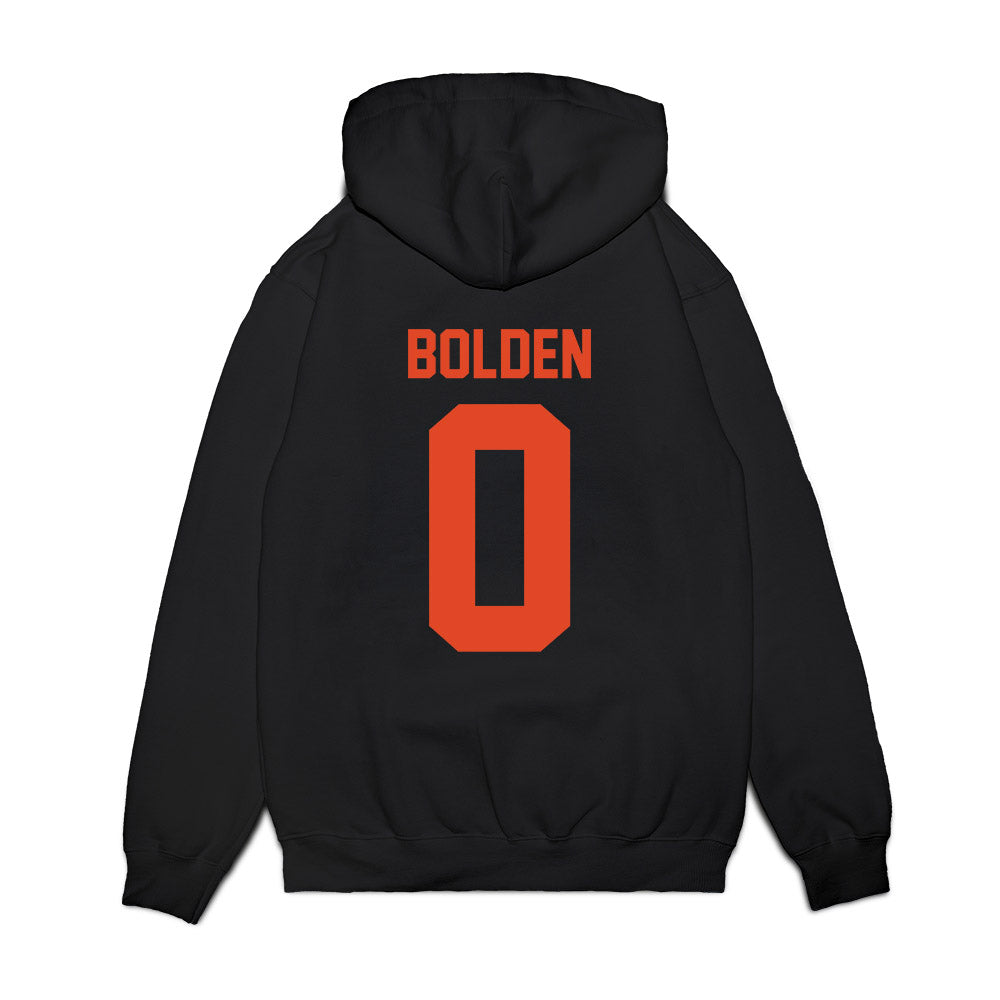 Oregon State - NCAA Women's Basketball : Tiara Bolden - Beavers Shersey Premium Hooded Sweatshirt-1