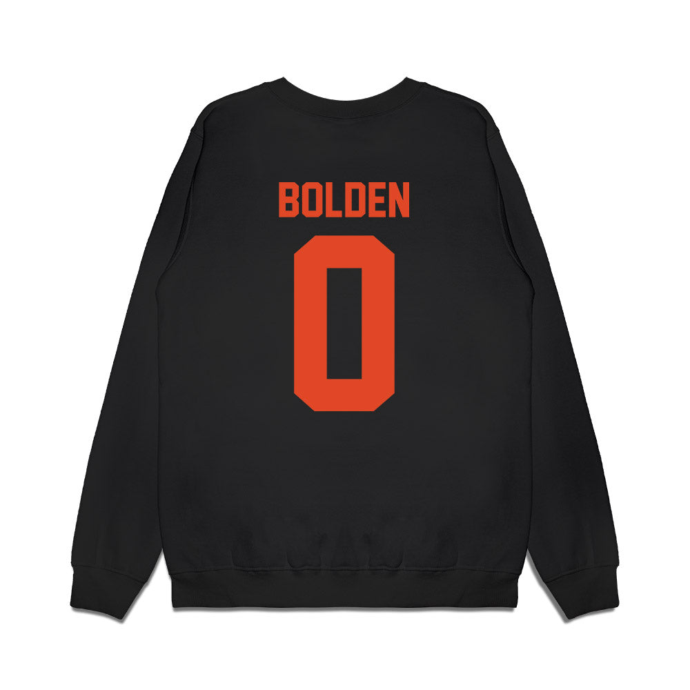Oregon State - NCAA Women's Basketball : Tiara Bolden - Beavers Shersey Premium Crewneck Sweatshirt-1