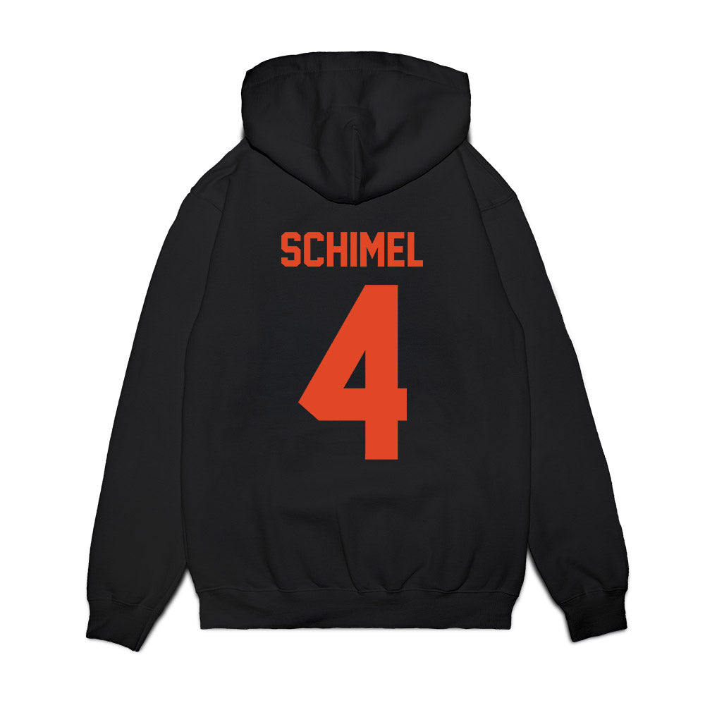 Oregon State - NCAA Women's Basketball : Ally Schimel - Beavers Shersey Premium Hooded Sweatshirt-1