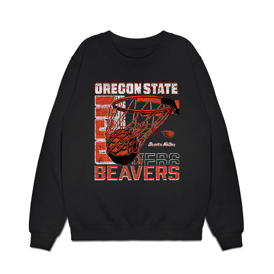Oregon State - NCAA Women's Basketball : Nene Sow - Beavers Shersey Premium Crewneck Sweatshirt-0