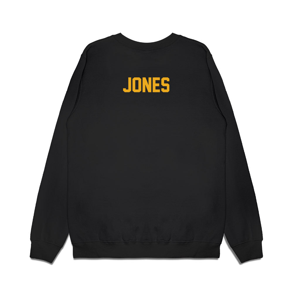 Missouri - NCAA Men's Basketball : Jamier Jones - Vintage Shersey Premium Crewneck Sweatshirt-1