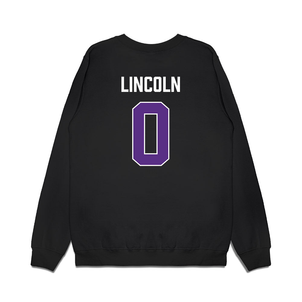 TCU - NCAA Men's Basketball : Trent Lincoln - Vintage Basketball Premium Crewneck Sweatshirt-1