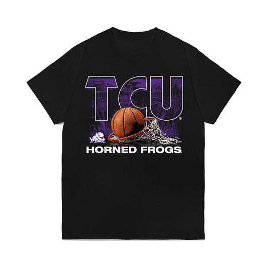 TCU - NCAA Women's Basketball : Lanie Grant - Vintage Basketball Comfort Colors T-Shirt-0