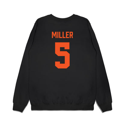 Oklahoma State - NCAA Men's Basketball : Vyctorius Miller - Vintage Basketball Premium Crewneck Sweatshirt-1