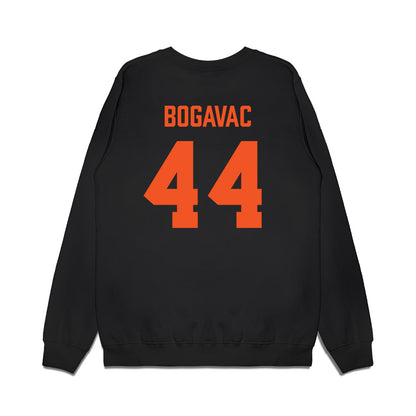 Oklahoma State - NCAA Men's Basketball : Luka Bogavac - Vintage Basketball Premium Crewneck Sweatshirt-1