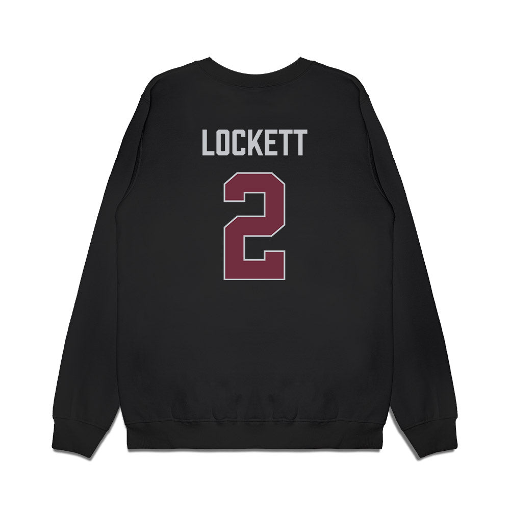 Mississippi State - NCAA Women's Basketball : Tootie Lockett - Vintage Basketball Premium Crewneck Sweatshirt-1