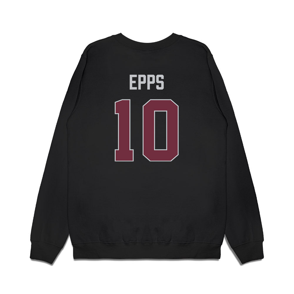 Mississippi State - NCAA Men's Basketball : Jayden Epps - Vintage Basketball Premium Crewneck Sweatshirt-1
