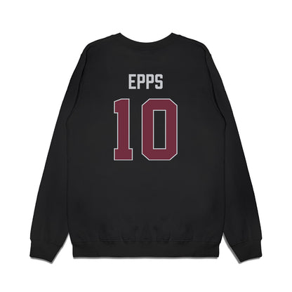 Mississippi State - NCAA Men's Basketball : Jayden Epps - Vintage Basketball Premium Crewneck Sweatshirt-1