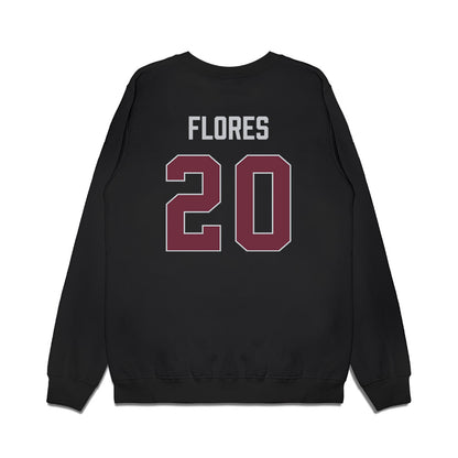 Mississippi State - NCAA Women's Basketball : Andrea Flores - Vintage Basketball Premium Crewneck Sweatshirt-1