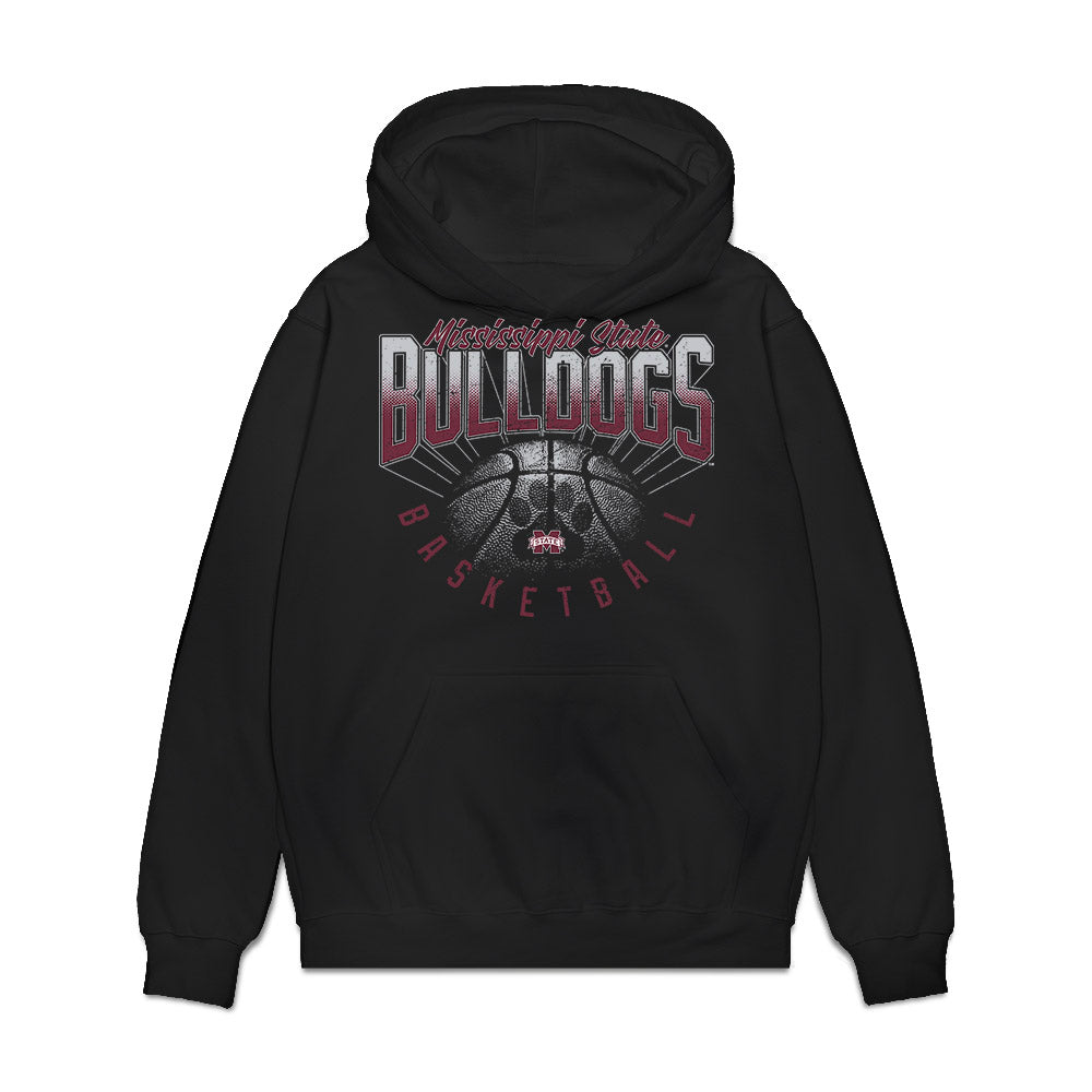 Mississippi State - NCAA Men's Basketball : Thomas Bassong - Vintage Basketball Premium Hooded Sweatshirt-0
