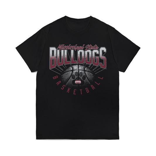 Mississippi State - NCAA Men's Basketball : Tee Bartlett - Vintage Basketball Comfort Colors T-Shirt-0