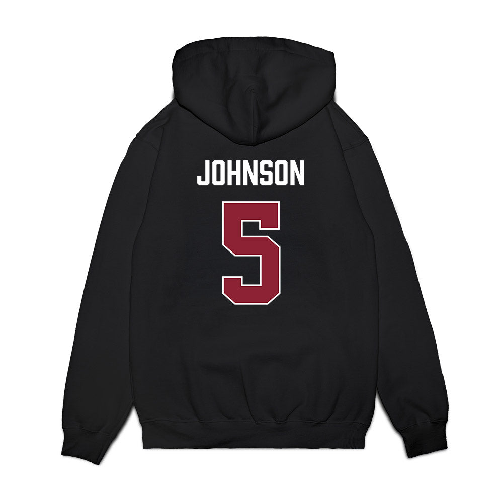 South Carolina - NCAA Women's Basketball : Tessa Johnson - Gamecocks Shersey Premium Hooded Sweatshirt-1