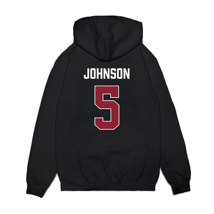South Carolina - NCAA Women's Basketball : Tessa Johnson - Gamecocks Shersey Premium Hooded Sweatshirt-1