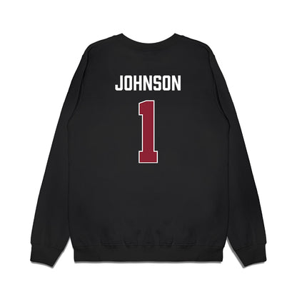 South Carolina - NCAA Women's Basketball : Carol Johnson - Gamecocks Shersey Premium Crewneck Sweatshirt-1