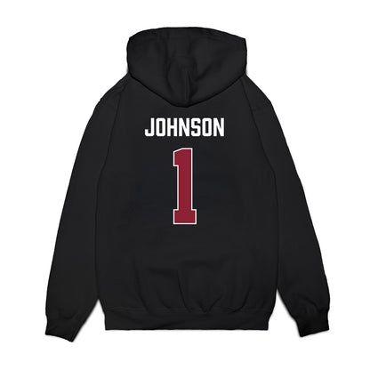 South Carolina - NCAA Women's Basketball : Carol Johnson - Gamecocks Shersey Premium Hooded Sweatshirt-1