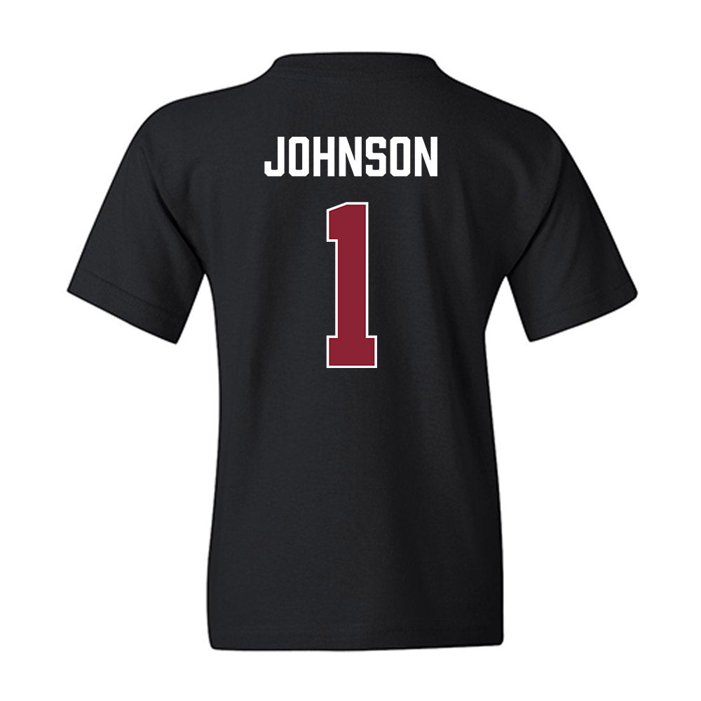South Carolina - NCAA Women's Basketball : Carol Johnson - Gamecocks Shersey Youth T-Shirt-1
