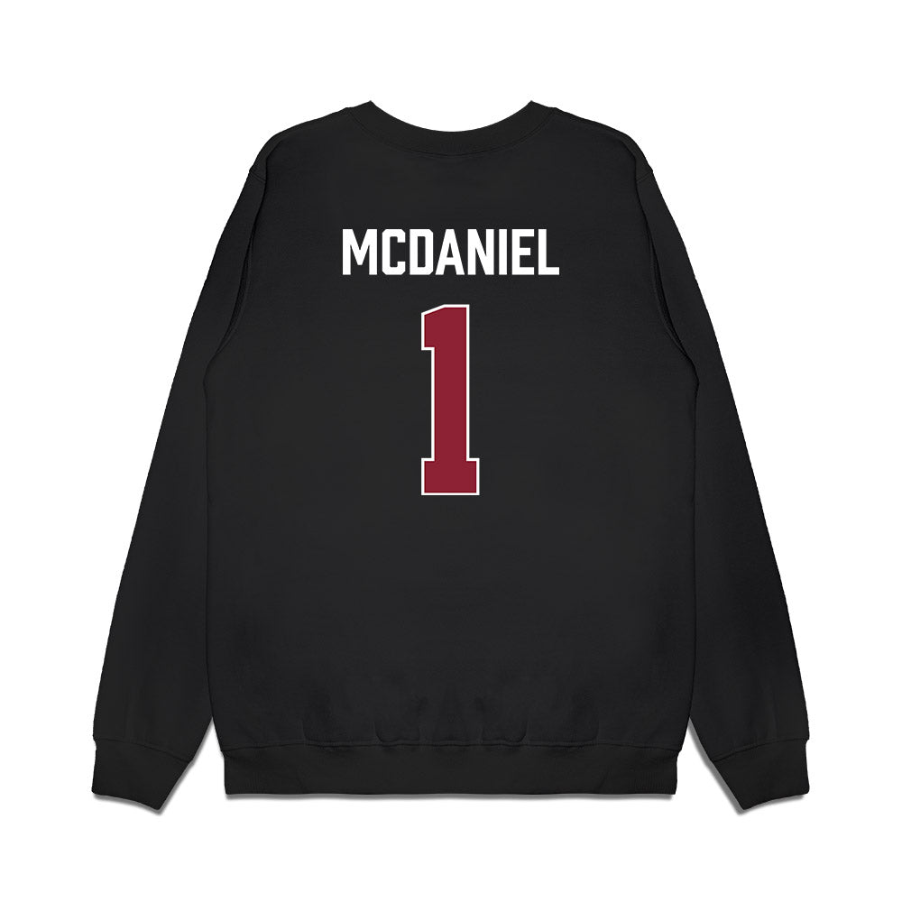 South Carolina - NCAA Women's Basketball : Maddy McDaniel - Gamecocks Shersey Premium Crewneck Sweatshirt-1