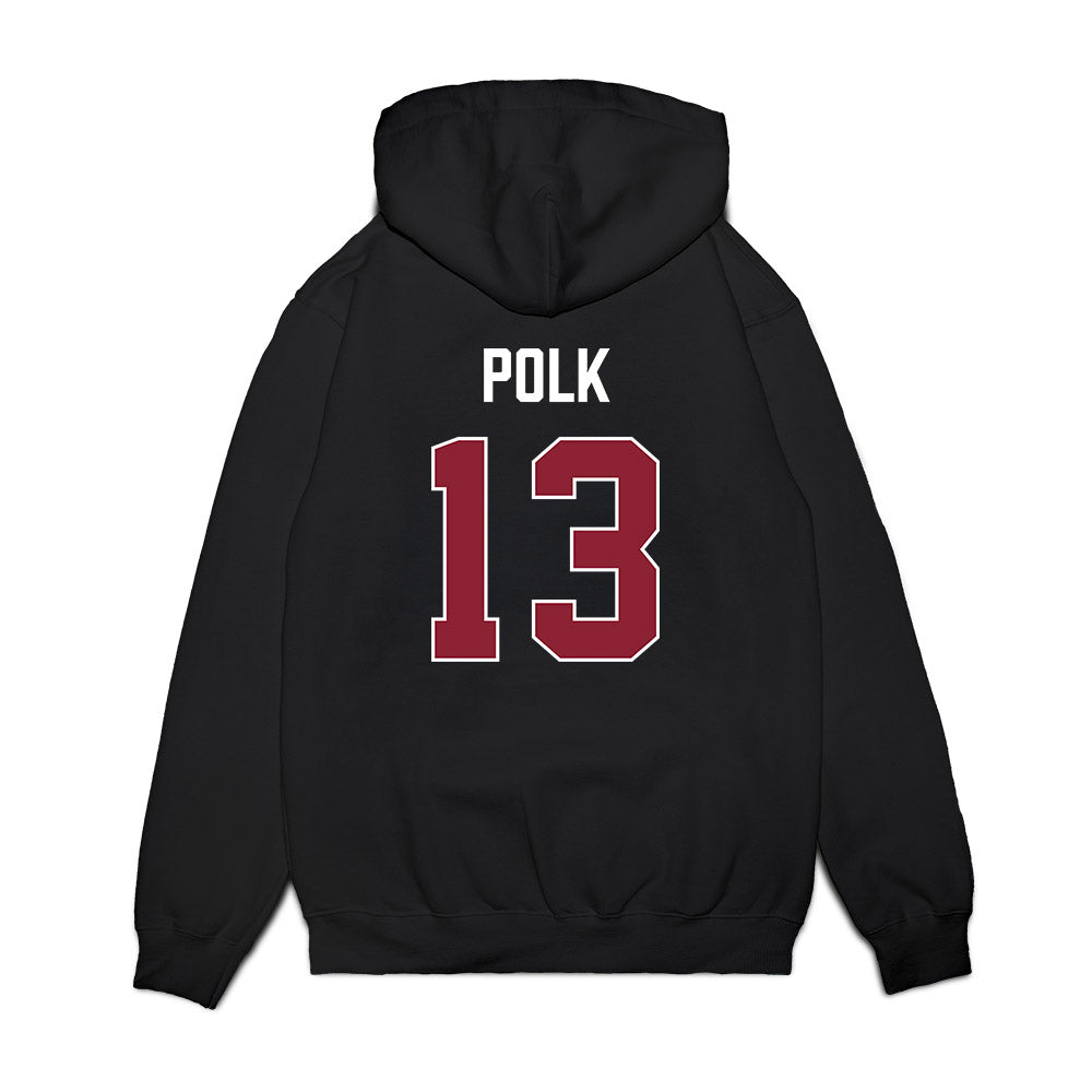 South Carolina - NCAA Men's Basketball : Grant Polk - Gamecocks Shersey Premium Hooded Sweatshirt-1