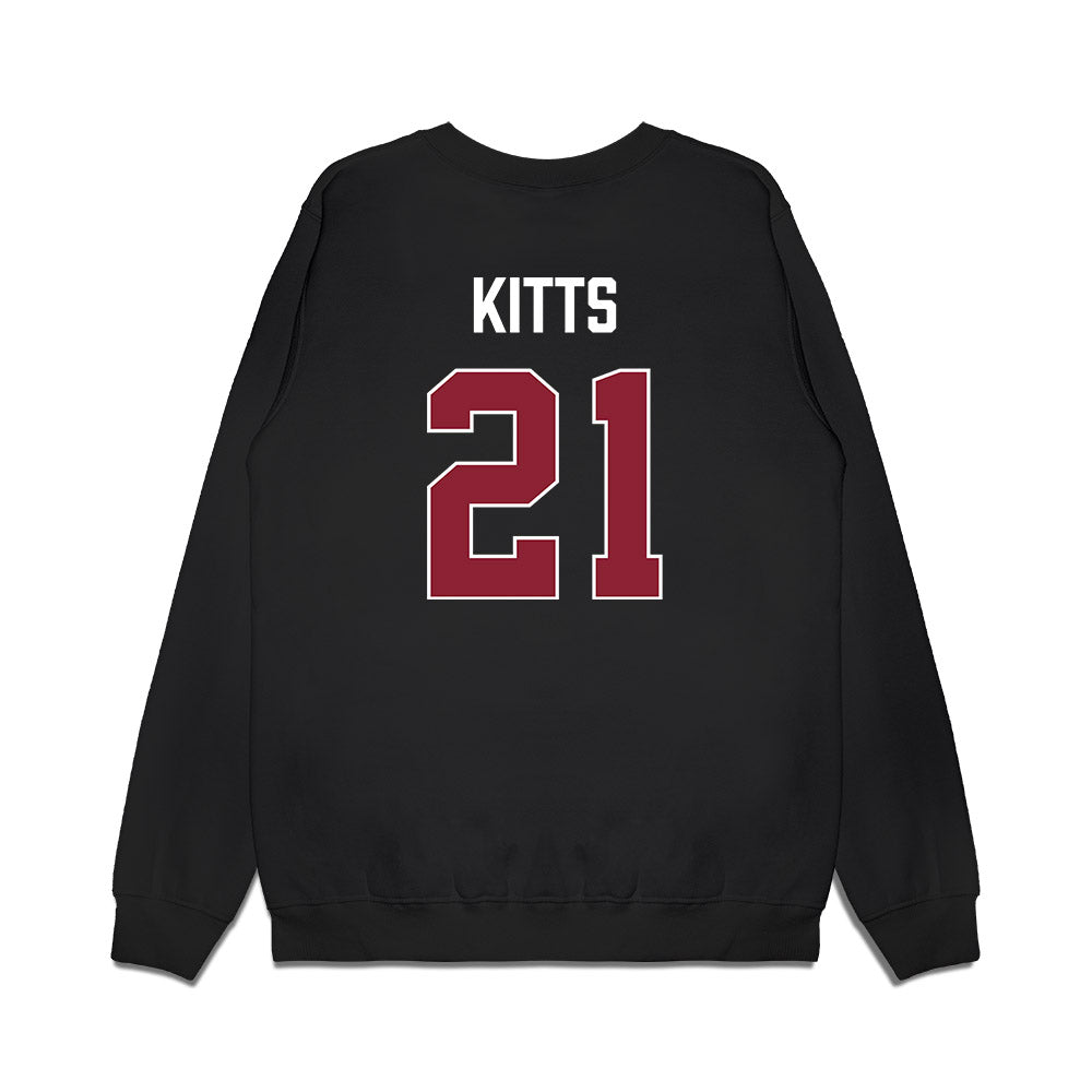 South Carolina - NCAA Women's Basketball : Chloe Kitts - Gamecocks Shersey Premium Crewneck Sweatshirt-1