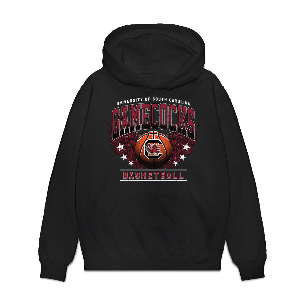 South Carolina - NCAA Women's Basketball : Maddy McDaniel - Gamecocks Shersey Premium Hooded Sweatshirt-0