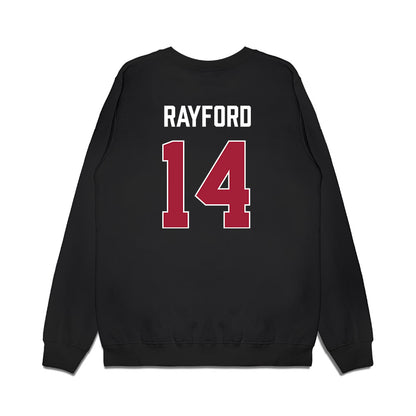 Indiana - NCAA Men's Basketball : Jordan Rayford - Vintage Basketball Premium Crewneck Sweatshirt-1