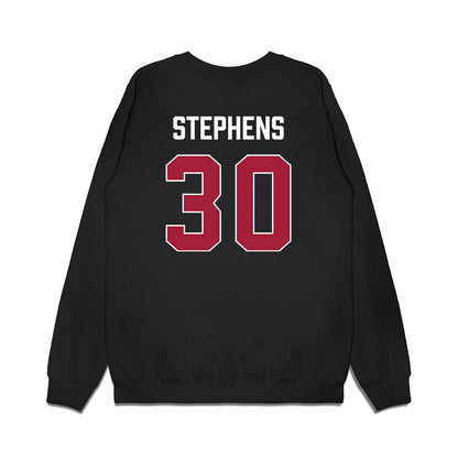 Indiana - NCAA Men's Basketball : Ian Stephens - Vintage Basketball Premium Crewneck Sweatshirt-1