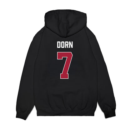 Indiana - NCAA Men's Basketball : Nicholas Dorn - Vintage Basketball Premium Hooded Sweatshirt-1
