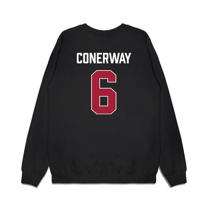 Indiana - NCAA Men's Basketball : Tayton Conerway - Vintage Basketball Premium Crewneck Sweatshirt-1