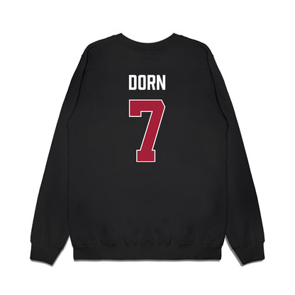 Indiana - NCAA Men's Basketball : Nicholas Dorn - Vintage Basketball Premium Crewneck Sweatshirt-1