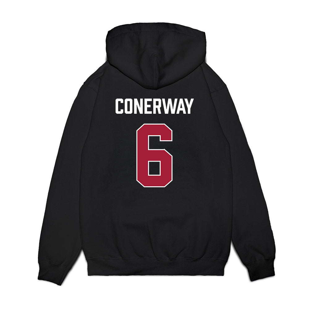 Indiana - NCAA Men's Basketball : Tayton Conerway - Vintage Basketball Premium Hooded Sweatshirt-1