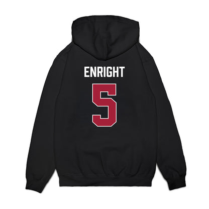 Indiana - NCAA Men's Basketball : Conor Enright - Vintage Basketball Premium Hooded Sweatshirt-1