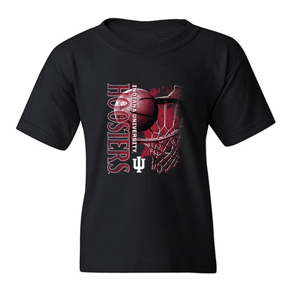 Indiana - NCAA Men's Basketball : Tryce Grensing - Vintage Basketball Youth T-Shirt-0
