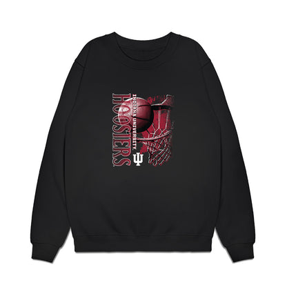 Indiana - NCAA Men's Basketball : Samuel Alexis - Vintage Basketball Premium Crewneck Sweatshirt-0