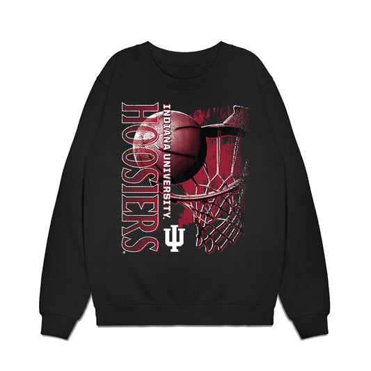 Indiana - NCAA Women's Basketball : Addison Nyemchek - Vintage Basketball Premium Crewneck Sweatshirt-0