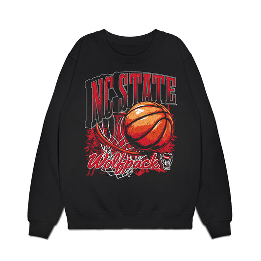 NC State - NCAA Men's Basketball : RJ Keene - Vintage Shersey Premium Crewneck Sweatshirt-0