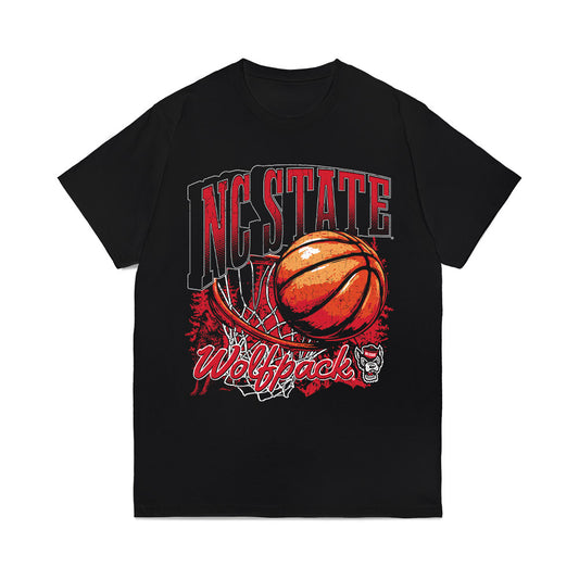 NC State - NCAA Men's Basketball : RJ Keene - Vintage Shersey Comfort Colors T-Shirt-0