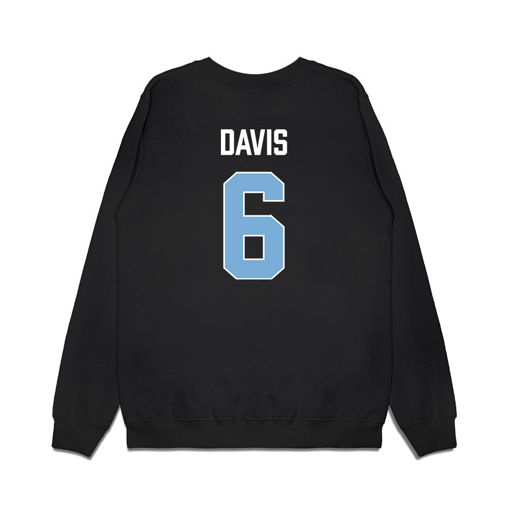 UNC - NCAA Men's Basketball : Elijah Davis - Vintage Shersey Premium Crewneck Sweatshirt-1