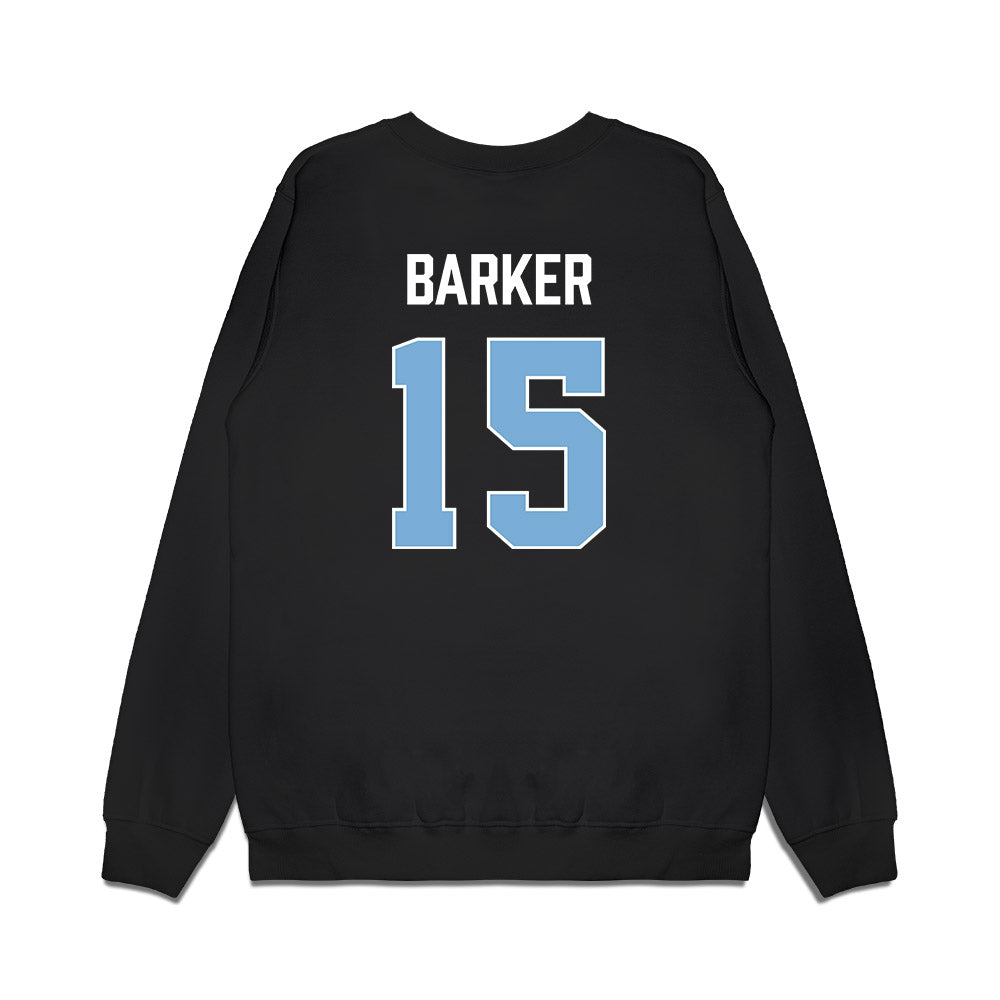 UNC - NCAA Women's Basketball : Sydney Barker - Vintage Shersey Premium Crewneck Sweatshirt-1