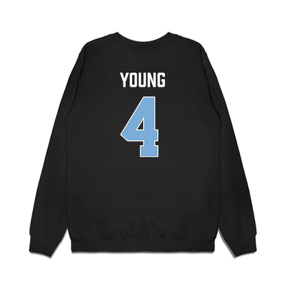 UNC - NCAA Men's Basketball : Jaydon Young - Vintage Shersey Premium Crewneck Sweatshirt-1