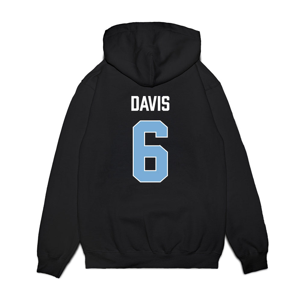 UNC - NCAA Men's Basketball : Elijah Davis - Vintage Shersey Premium Hooded Sweatshirt-1