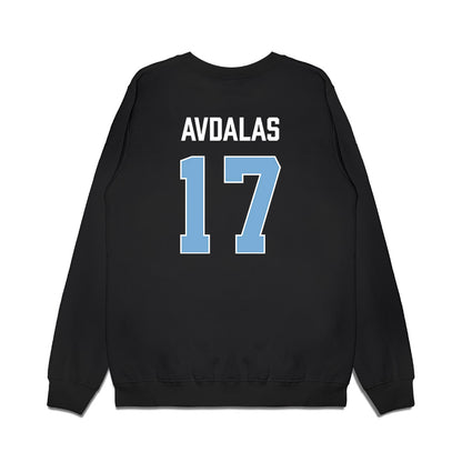 UNC - NCAA Men's Basketball : Neoklis Avdalas - Vintage Shersey Premium Crewneck Sweatshirt-1
