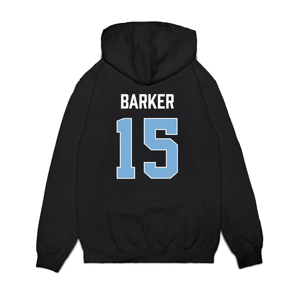 UNC - NCAA Women's Basketball : Sydney Barker - Vintage Shersey Premium Hooded Sweatshirt-1
