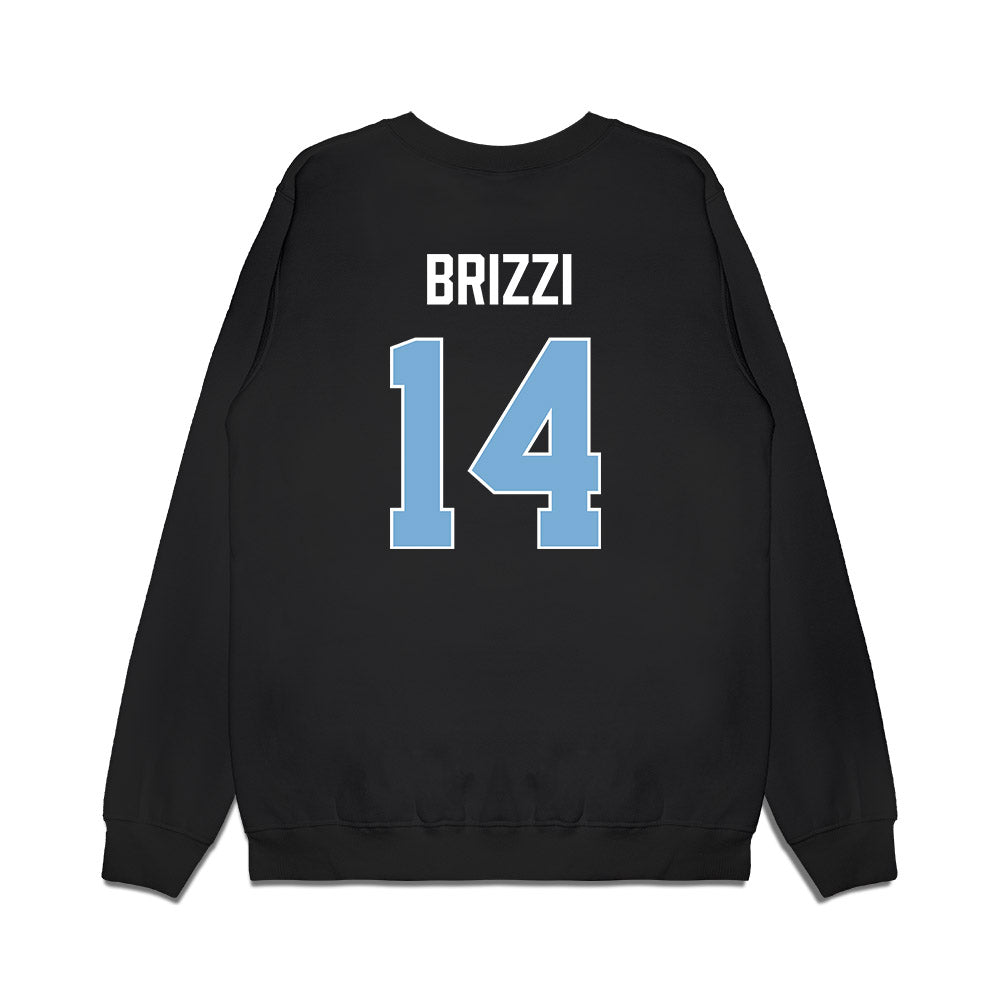 UNC - NCAA Men's Basketball : Angelo Brizzi - Vintage Shersey Premium Crewneck Sweatshirt-1