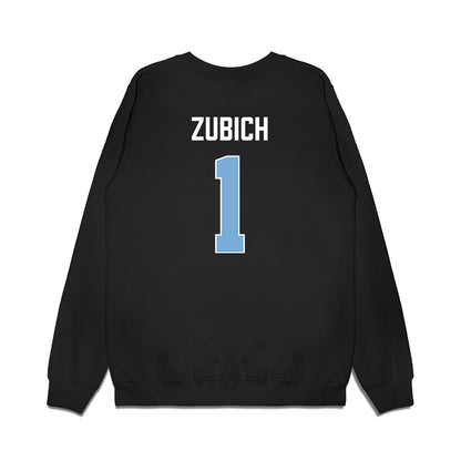 UNC - NCAA Women's Basketball : Jordan Zubich - Vintage Shersey Premium Crewneck Sweatshirt-1