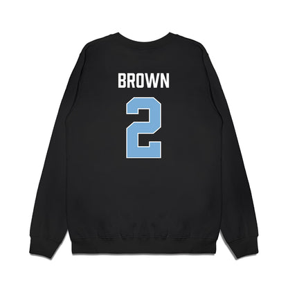UNC - NCAA Men's Basketball : James Brown - Vintage Shersey Premium Crewneck Sweatshirt-1