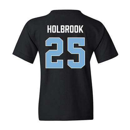 UNC - NCAA Men's Basketball : John Holbrook - Vintage Shersey Youth T-Shirt-1
