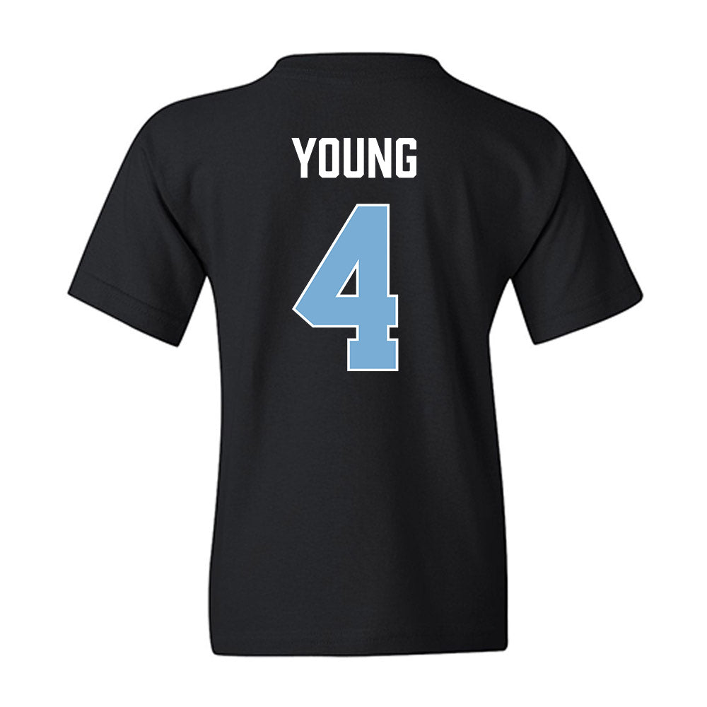 UNC - NCAA Men's Basketball : Jaydon Young - Vintage Shersey Youth T-Shirt-1