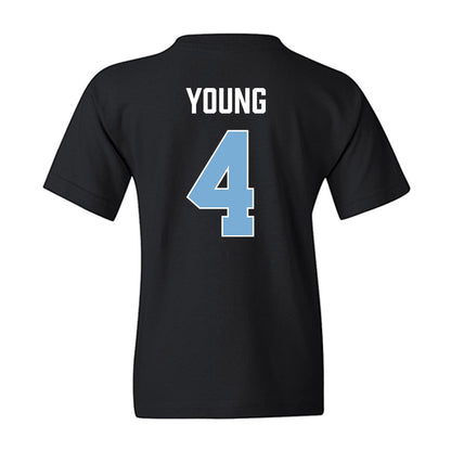 UNC - NCAA Men's Basketball : Jaydon Young - Vintage Shersey Youth T-Shirt-1