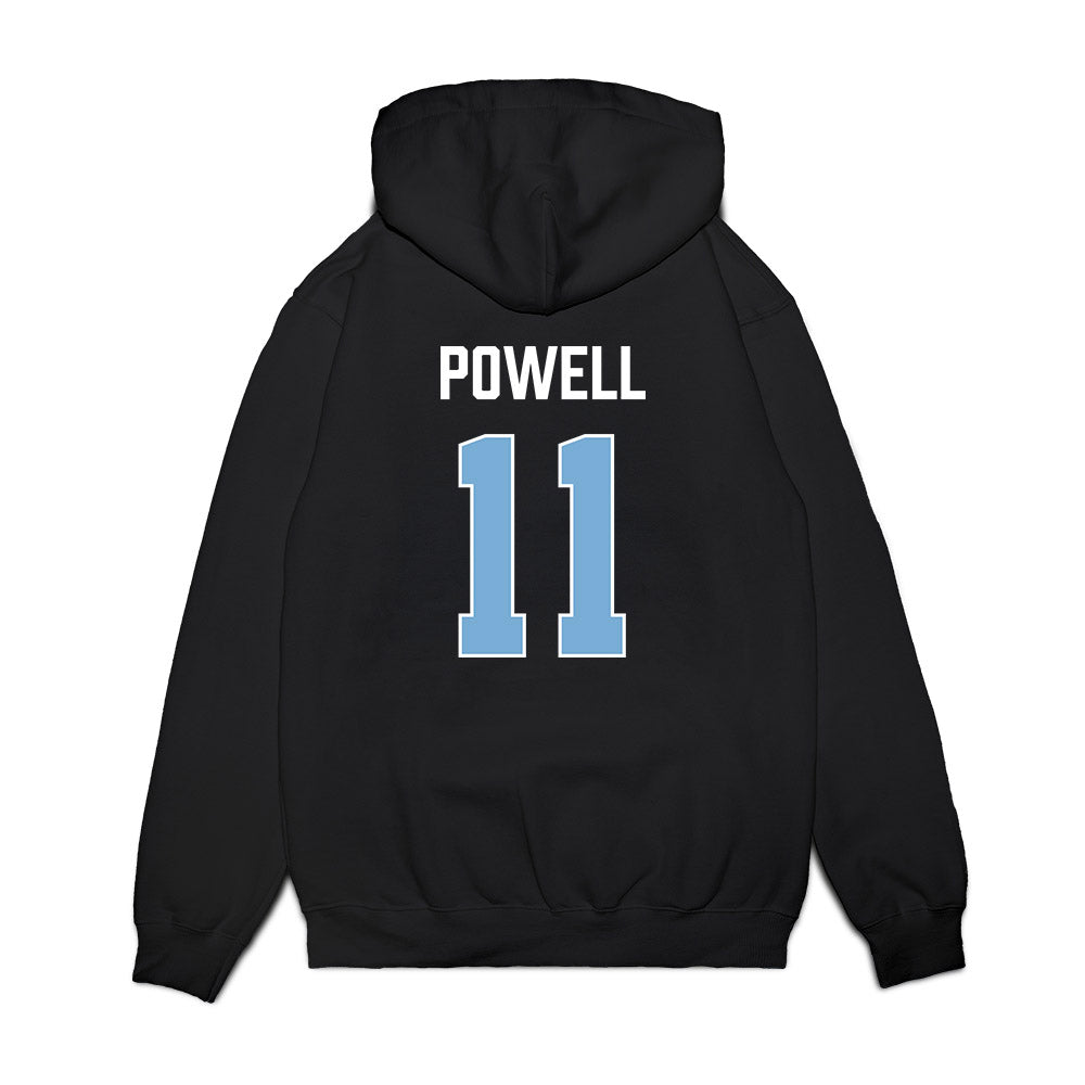 UNC - NCAA Men's Basketball : Jonathan Powell - Vintage Shersey Premium Hooded Sweatshirt-1