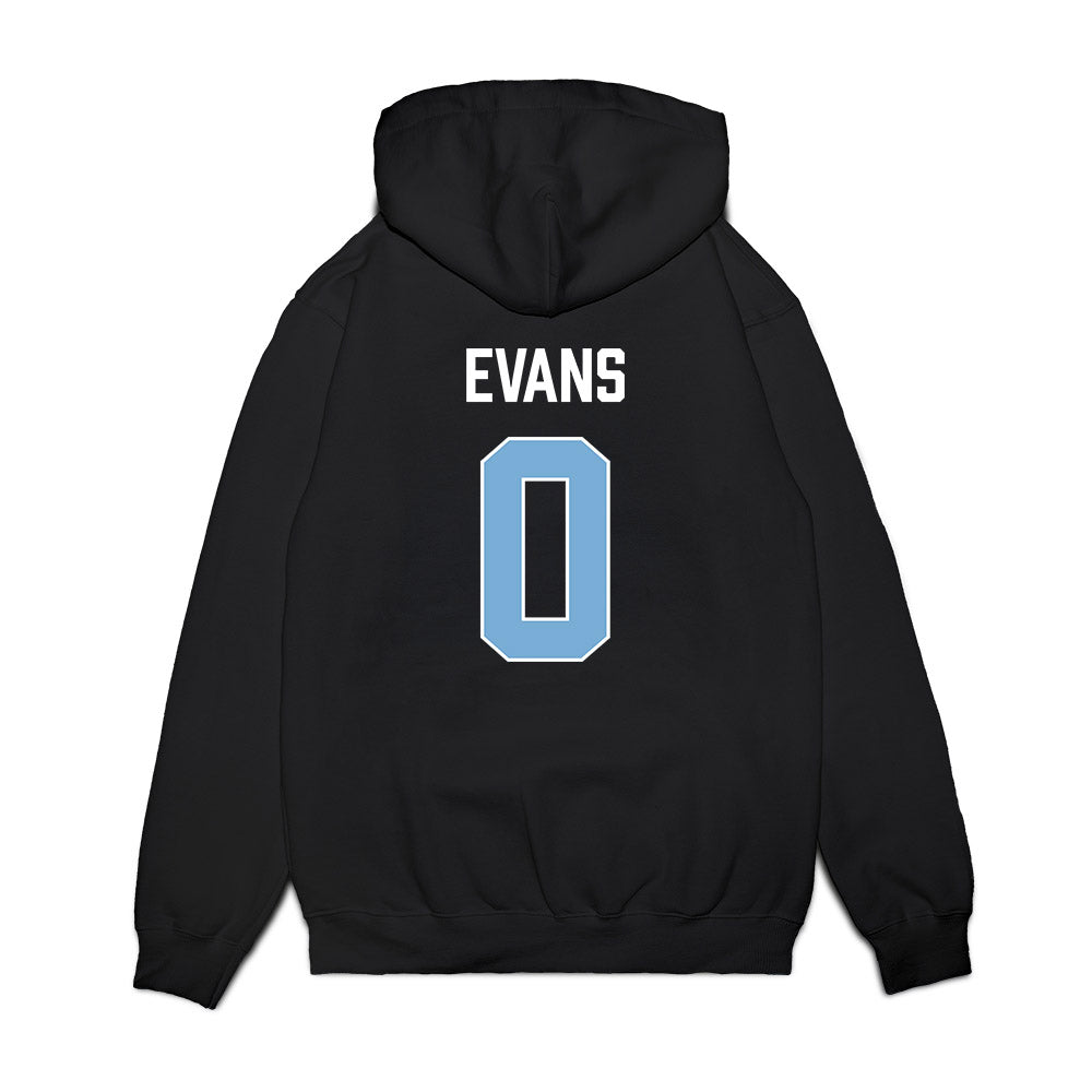 UNC - NCAA Men's Basketball : Kyan Evans - Vintage Shersey Premium Hooded Sweatshirt-1